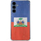 Haitian Flag Distressed Galaxy A35 5G Clear Case